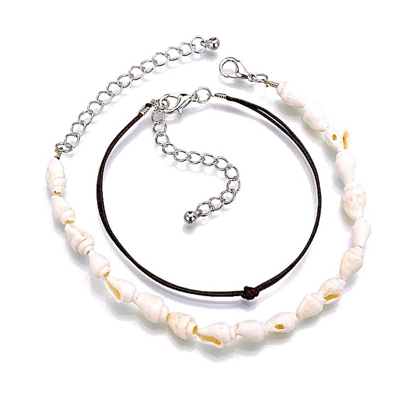 🔴𝟱/$𝟭𝟱🔴𝗖𝗟𝗘𝗔𝗥𝗔𝗡𝗖𝗘 Seashell Anklet NEW - Picture 5 of 10